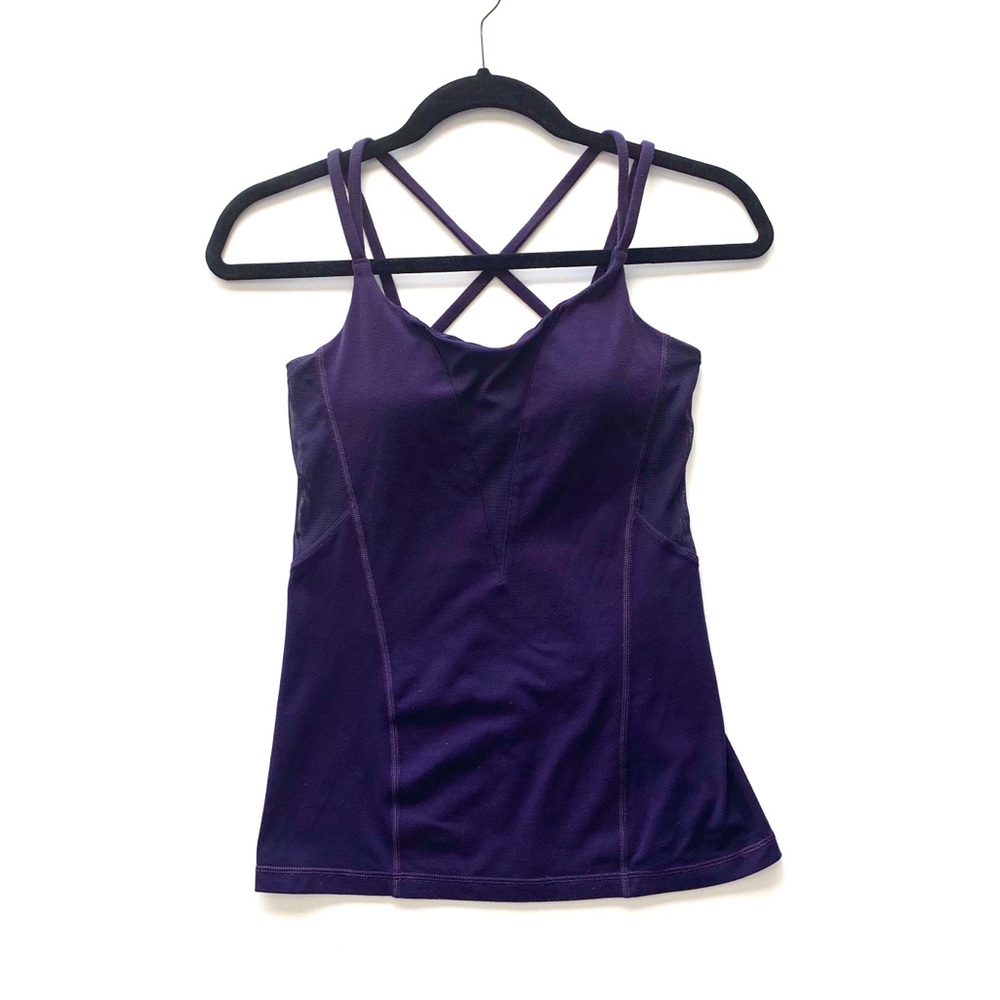 Lululemon Athletica Purple Bra Tank 6